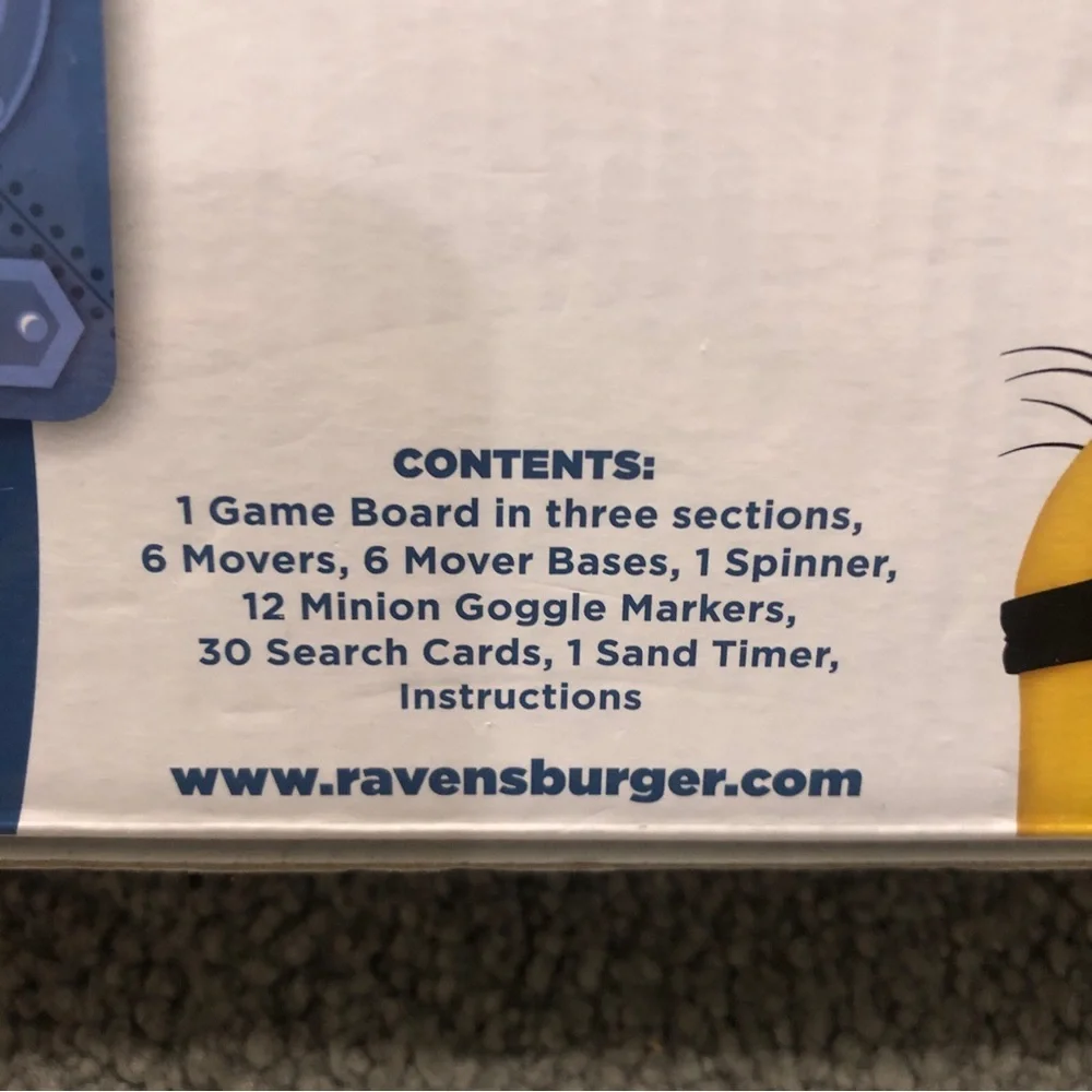 Read Description - Despicable Me Eye Found It Board Game by Ravensburger